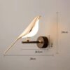 Applique murale LED oiseau – Image 3