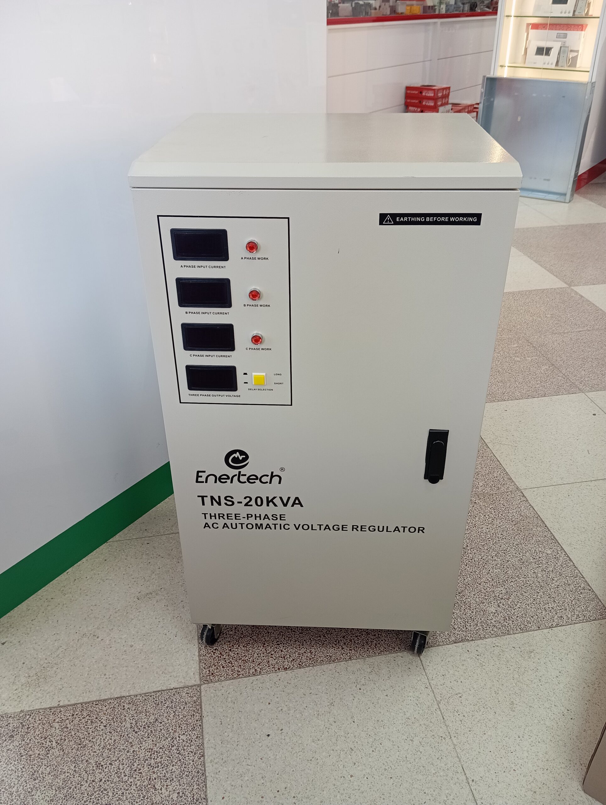 Stabilisateur Tension 380V TNS-20KVA Three Phase